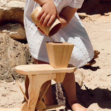 Load image into Gallery viewer, Explore Nook Wooden Water & Sand Wheel