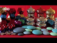 Load and play video in Gallery viewer, Giant Metallic Bead Threading and Lacing Set 33pcs