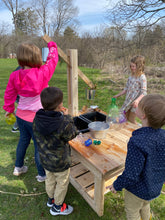 Load image into Gallery viewer, Large Explorer Table with Weigh Scale Made from North American Cedar