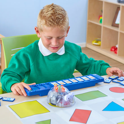 Blue-Bot® with TacTile Code Reader and 25 Tiles Starter Pack