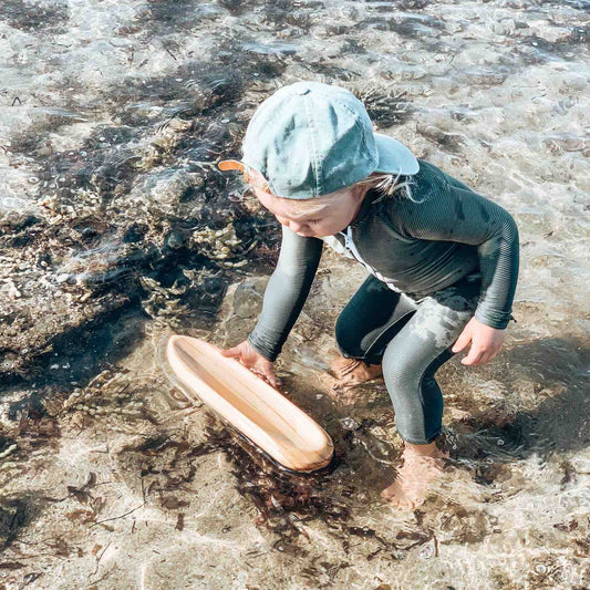 Wooden Toy Boat