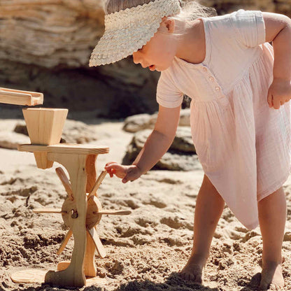 Explore Nook Wooden Water & Sand Wheel