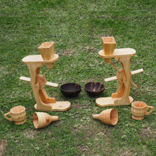Load image into Gallery viewer, Explore Nook Wooden Water &amp; Sand Wheel
