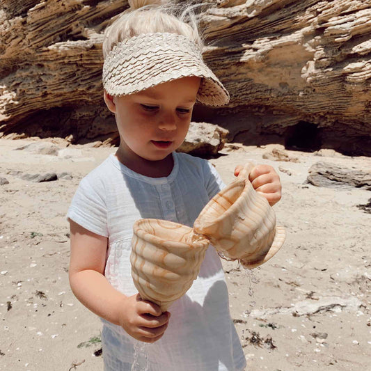 Wooden Funnel & Cup Set