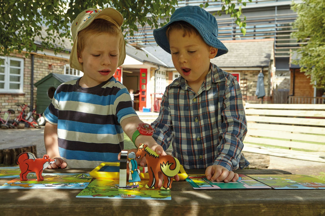 The Gingerbread Man Wooden Characters