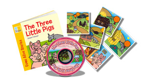 The Three Little Pigs Sing and Play Book Pack