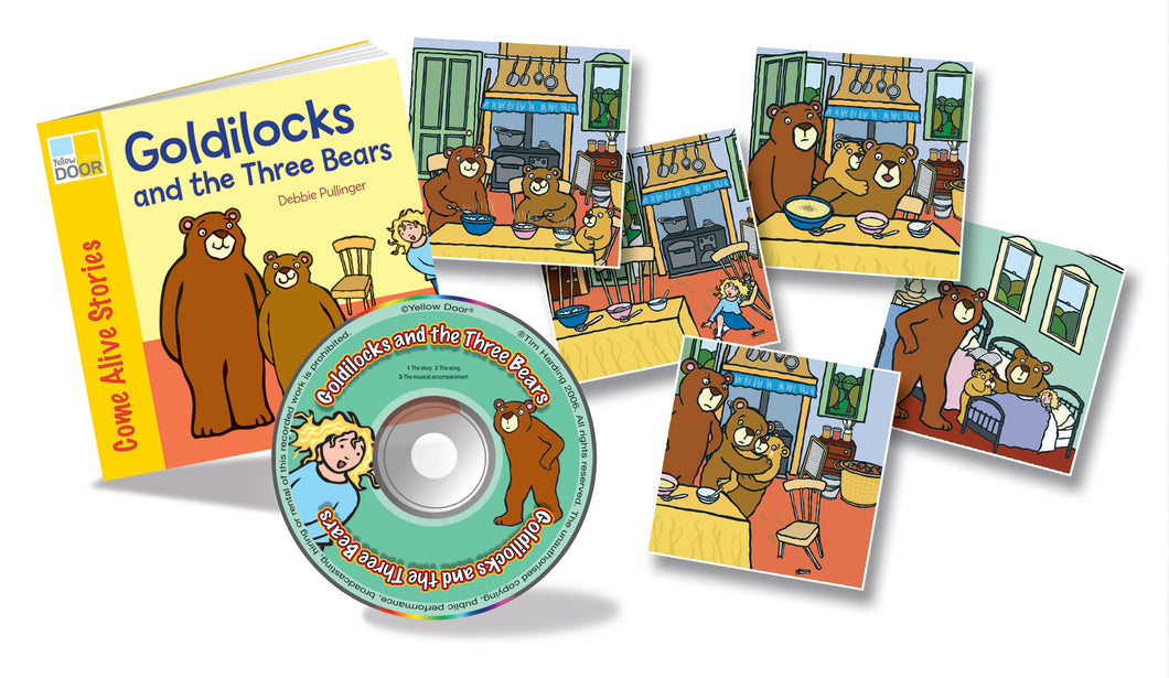 Goldilocks and the Three Bears Sing and Play Book Pack
