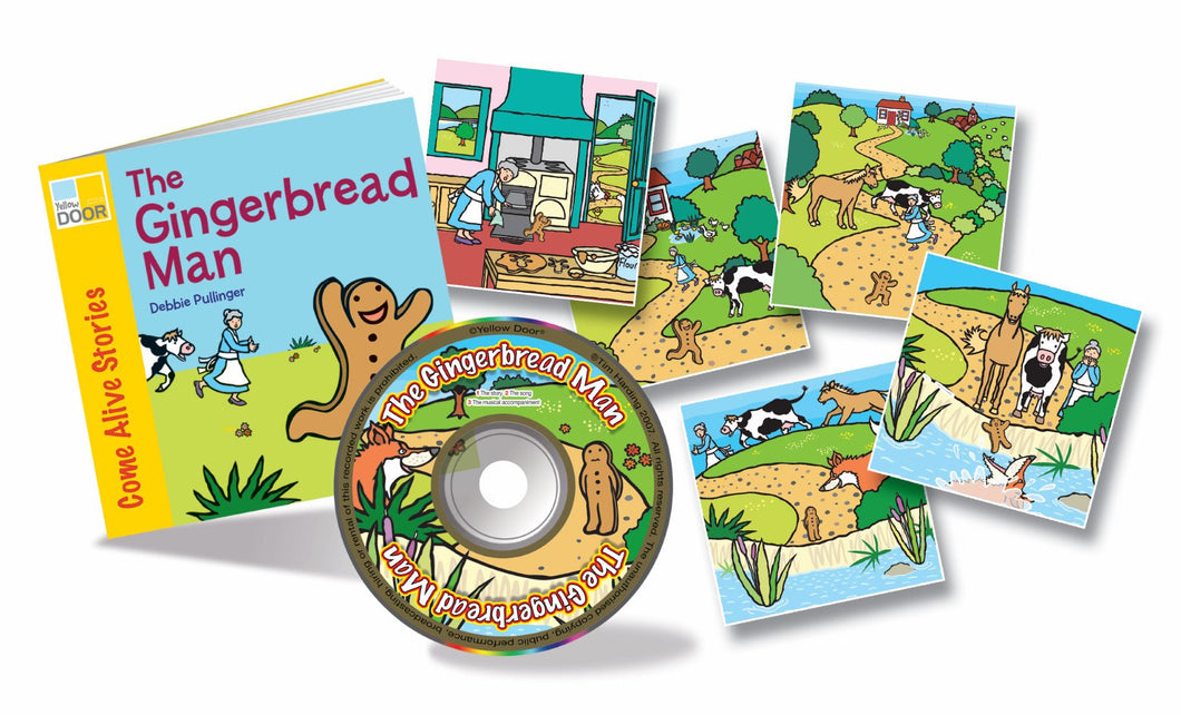 Gingerbread Man Sing and Play Book Pack