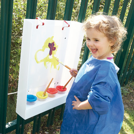 Economical All Weather Fence Easels 6pk