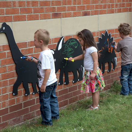 TTS Outdoor Dinosaur Chalkboards 3pk