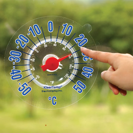 Large Windowpane Thermometer