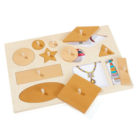 Wooden Giant Explorer Peg Puzzle Bo
