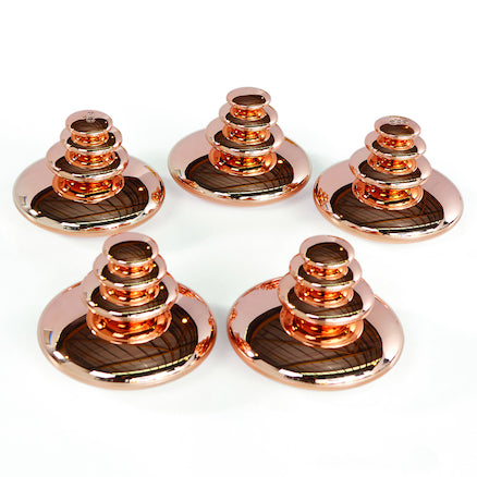 Bronze Mirrored Stacking Pebbles