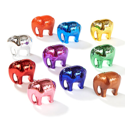 Metallic Elephant Number Parade
