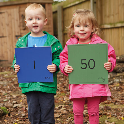 Outdoor Number Tiles 1-50