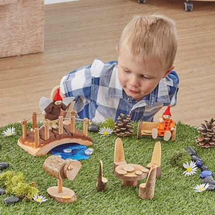 Woodland Wooden Small World Furniture - Accessory Set