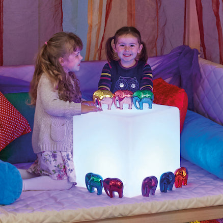 Sensory Colour Changing Light Cube Table 40cm