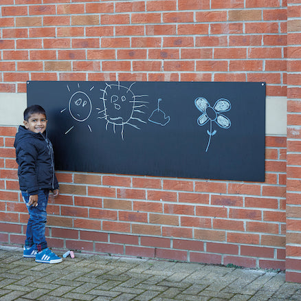Wall Mounted Long Chalkboard