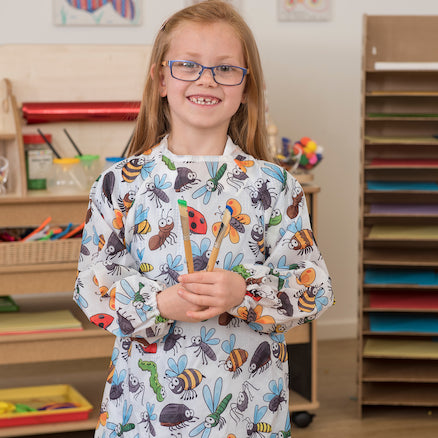Patterned Messy Play Aprons