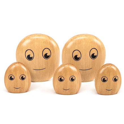 The Wooden Pebble Family
