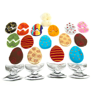 Sort and Match Fabric Egg