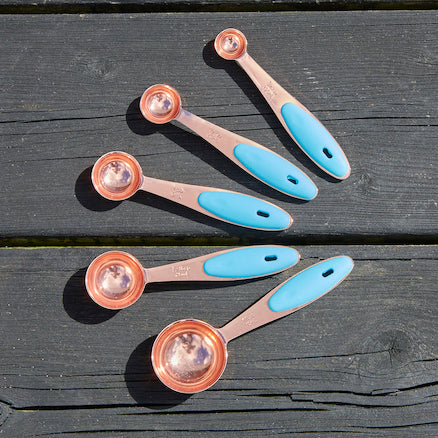 Rose Gold Measuring Spoons 5pk