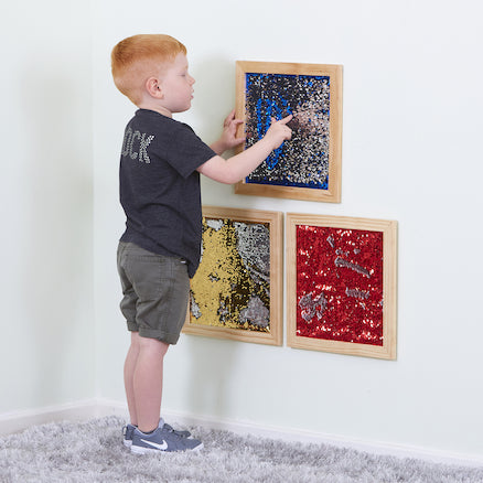 Mermaid Sequin Sensory Motor Skills Frames