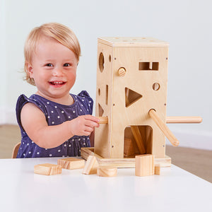Wooden Posting Activity Tower