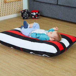Giant Black & White Cushion