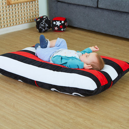 Giant Black & White Cushion
