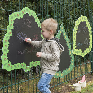 TTS Trees Mark Making Outdoor Chalkboards