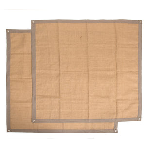 TTS Hessian Display Table & Wall Cloths 2pk