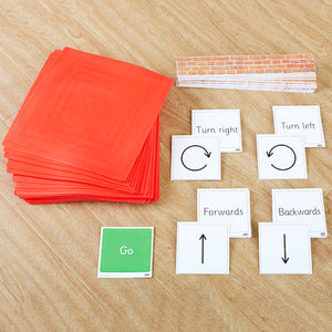 Physical Coding Mat and Cards Set