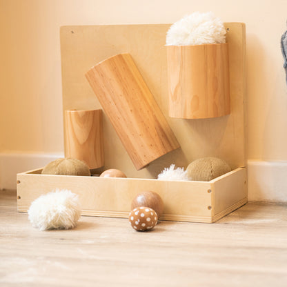 Wooden Posting Wall