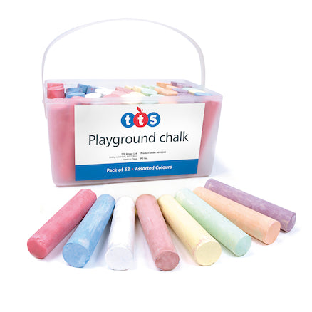 TTS Playground Chalk 52pk x 5 Packs