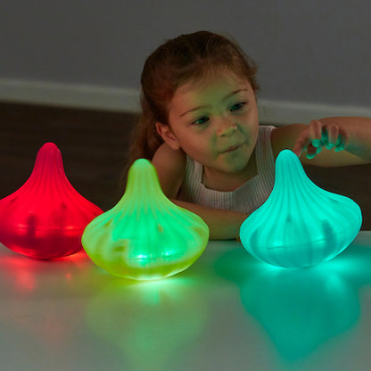 Light Up Spinning Tops