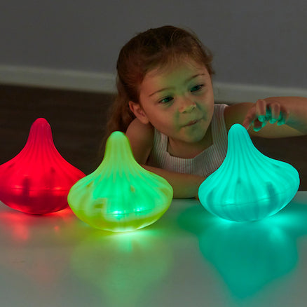 Light Up Spinning Tops