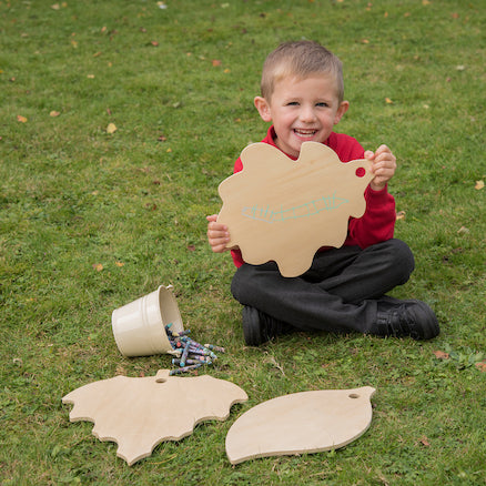 TTS Wooden Leaf Mark Making Boards with Stand