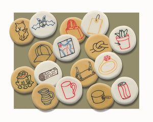 Rhyming Pebbles (Set of 16)