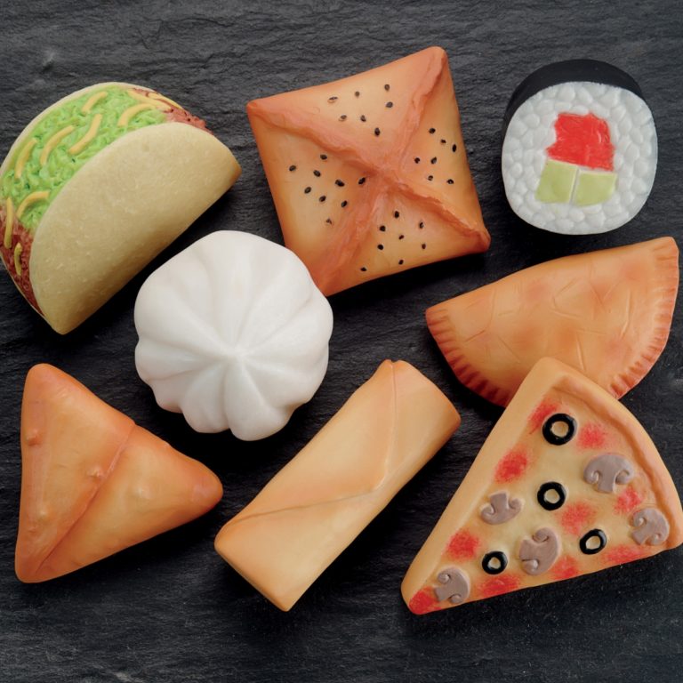 Sensory Play Stones Foods of the World