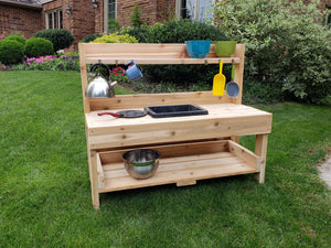 Mud Kitchen Made from North American Cedar