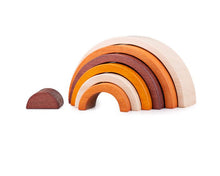 Load image into Gallery viewer, Wooden Stacking Rainbow Small
