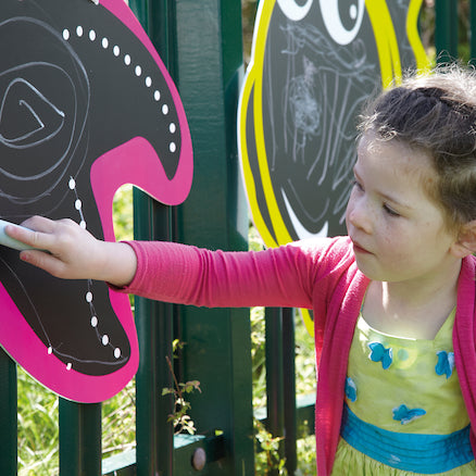 Outdoor Mark Making Chalkboards - The Reef