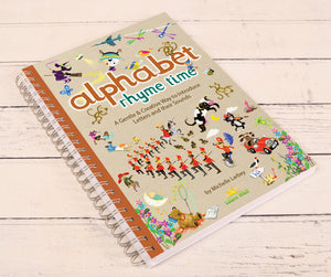 The alphabet rhyme time book by Michelle Larbey. 