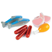 Load image into Gallery viewer, Wooden Meat and Fish
