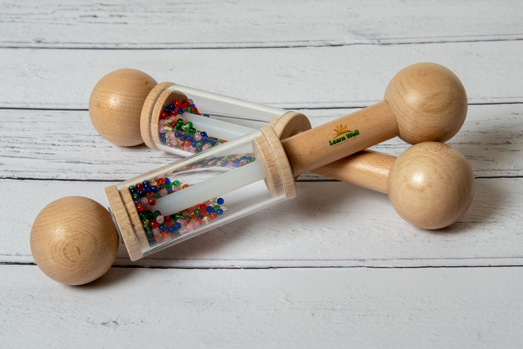 Rainbow Mini Rattle Rollers