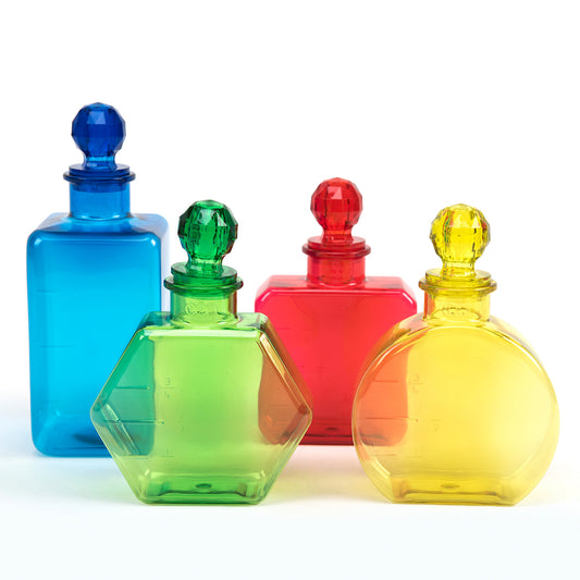 Messy Math Measuring Bottles