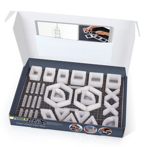 PowerClix® Frames Clear - 74 pc. set