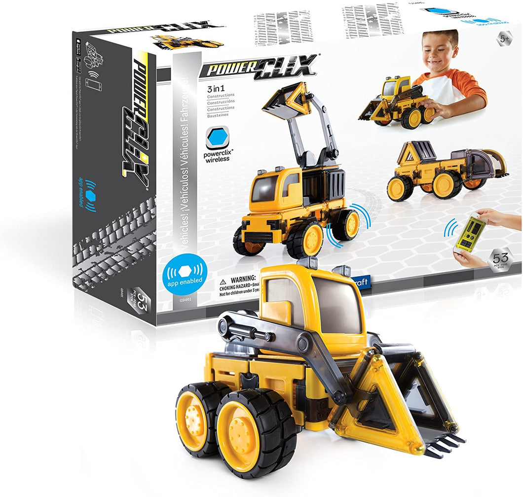 PowerClix® Bluetooth® Construction Vehicles Set