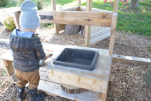 Load image into Gallery viewer, Toddler Mud Kitchen Made from North American Cedar
